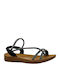 Sandale Casual Damă Anatomici Din Piele Negre
