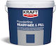 Kraft Powderfine Putty Filler White 5kg