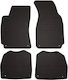Rubber Car Mats Skoda Superb I Sedan 2001-2008 Black Fitted
