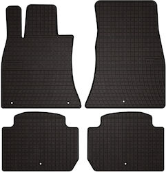 Gummifußmatten Kia Stachel 2wd Liftback 2017-2023 Schwarz Passgenau