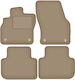 Velour Car Mats Audi Q3 Sportback 2019 Beige