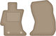 Front Car Mats Subaru Impreza Iv Hatchback Sedan 2011-2016 Beige