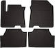 Гумени Килими За Кола Hyundai Kona Ev Electric Кросоувър 2017-2023 Черни Фитнати