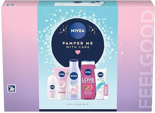 Nivea Σετ Περιποίησης για Καθαρισμό Σώματος & Ενυδάτωση 6τμχ