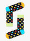 Baumwollsocken Mit Neon Punkten Nodo