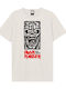 Amplified Iron Maiden 50th Black & Red Totem Pole T-shirt Vintage White Unisex Zave210p599-vwh