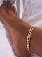 ShuShu Gold Plated Steel Anklet Chain