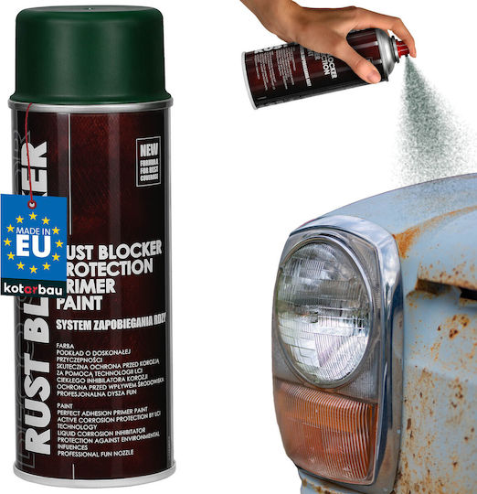 Spray Paint Rust On Metal Fences Gates Protective Green Ral 6005 400
