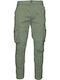 Ανδρικό Παντελόνι Cargo Regular Fit Λαδι