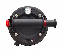 Awtools Awtools Vacuum Suction Cup Glass 1pc 150kg Pressure Gauge