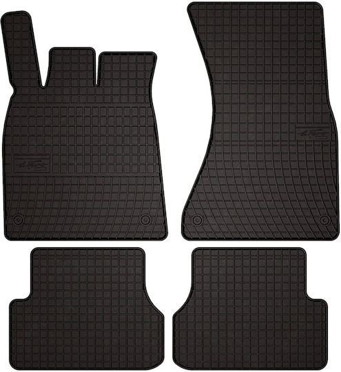 Rubber Car Mats Audi A6 C7 Sedan Wagon Avant 2011-2017 Black Fitted