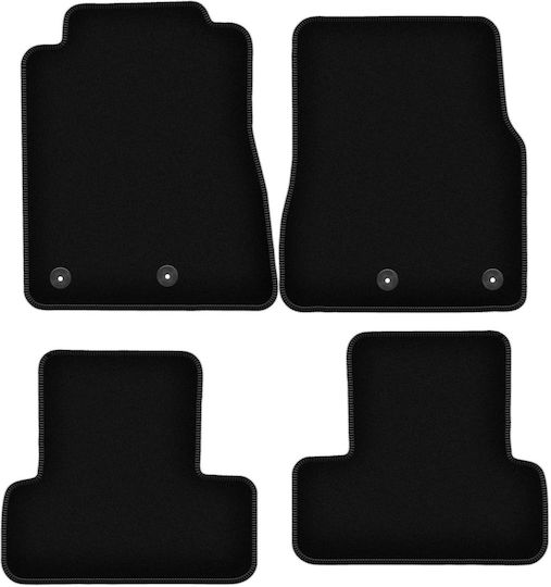 Ford Mustang Mk5 Fl Coupé Auto Fußmatten Schwarz Velours