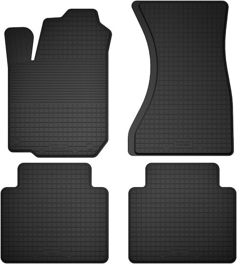 Car Rubber Mats Set 4 Pcs Universal Audi A8 D3 Sedan 2002-2009
