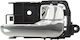 Nissan Almera N16 00-03 Front Right Door Inner Handle Chrome