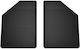 Front Rubber Car Mats Universal Chrysler Grand Voyager Iii Minivan 2000-2008