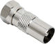 Set 5 Prize Coaxial Masculin La Tv Masculin Adaptoare Convertor Antenă Coaxial Metalic