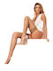 Fishnet Women's Pantyhose Beige