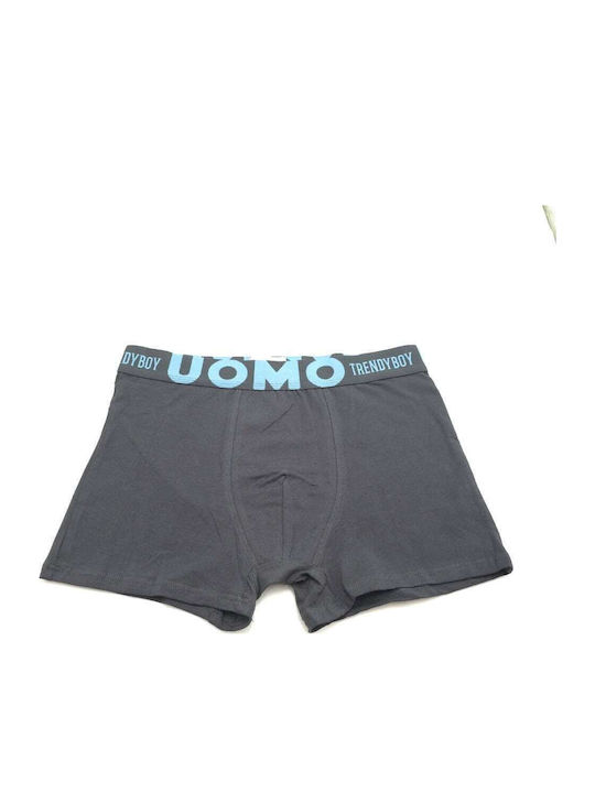 Topaki Men's Boxer Gray Anthracite