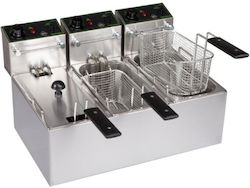 M&M equipment Elektrische Kommerzielle Fritteuse Mit Dreifacher Kapazität 3x4lt F 40 C M&M equipment Elektrische Kommerzielle Fritteuse Mit Dreifacher Kapazität 3x4lt F 40 C