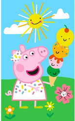 Peppa Pig Summer Time Hand Towel Face Towel Towel 30x50 Cm Peppa Pig Summer Time Hand Towel Face Towel Towel 30x50 Cm