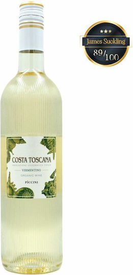 Piccini 1882 Bio-Produkt Wein Vermentino Weiß Trocken 750ml