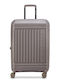 Delsey Lutece Medium Hard Suitcase Beige Height 69cm