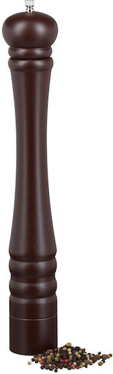 Relaxdays Manual Wooden Pepper Mill in Brown Color 6cm