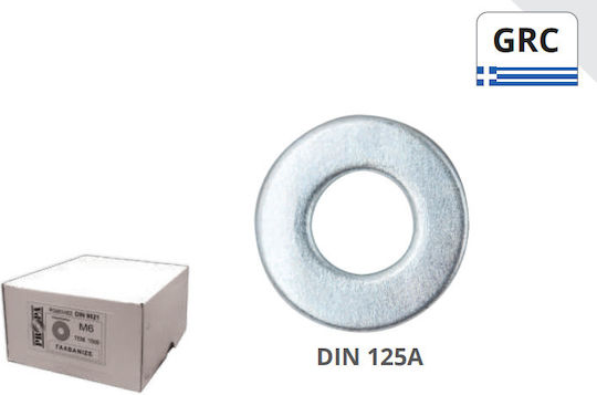 Ροδέλες Γαλβανιζέ Din 125α M12 24mm Κουτί 400τμχ