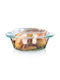 Vilde Round Heat-Resistant Cookware Glass with Lid 20.5x18x8.5cm