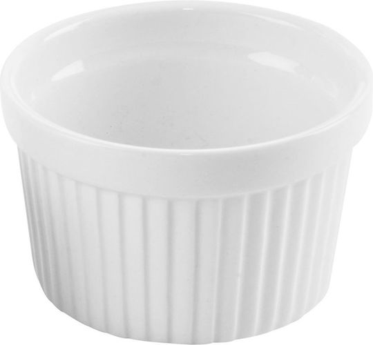 Orion Rundes Hitzebeständiges Kochgeschirr für Soufflé aus Porzellan 9x5.5x5.5cm