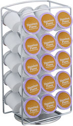 Suport Rotativ Capsule Cafea Relaxdays 30 Capsu...