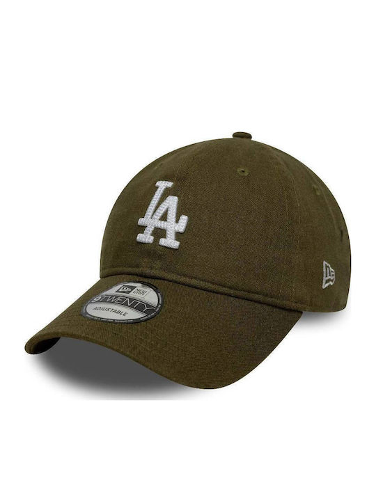 60771837 New Era Linen 9twenty Los Angeles Dodgers Green Color