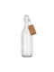 Orion Glass Water Bottle With Transparent Clip 1000ml