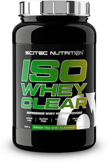 Scitec Nutrition Iso Whey Clear Πρωτεΐνη Ορού Γάλακτος με Γεύση Green Tea Kiwi 1.025kg