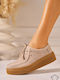 Oxford-uri Pentru Femei Din Suede Bej