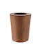Oak Waste Bin 9 Liters Natural Wood 22.50x28.50 Cm Eurocasa
