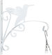 Relaxdays Suport Pentru Plante Pandantiv Alb 30x2x29.5cm