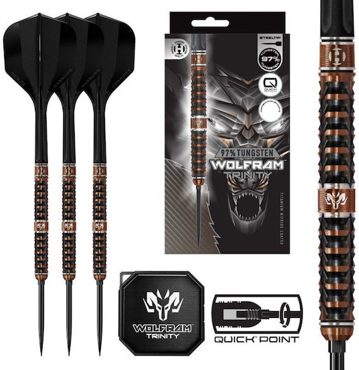 Harrows Tolfram Trinity 97% Steeltip Darts