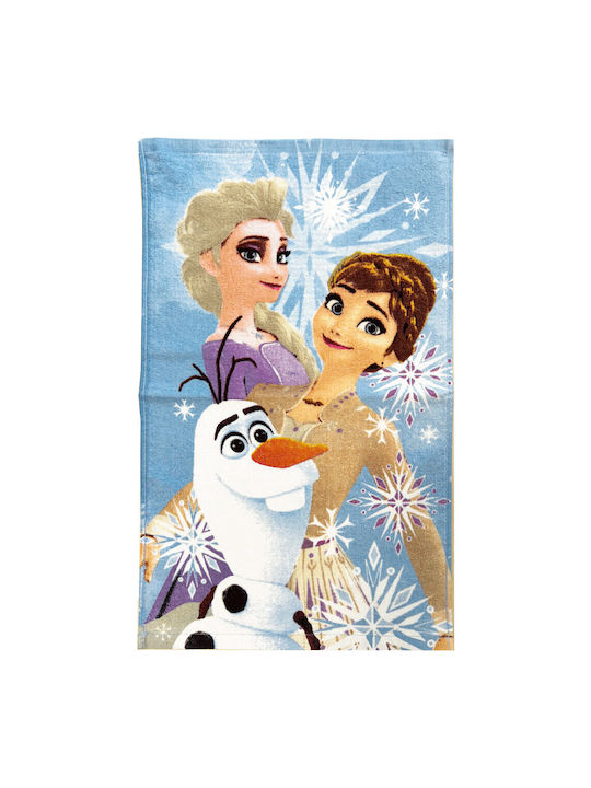 Disney Βρεφική Πετσέτα Προσώπου/Χεριών Frozen Olaf And The Sisters Πολύχρωμη 30x50cm