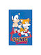 Sonic the Hedgehog Baby-Handtuch Mehrfarbig 30x50cm