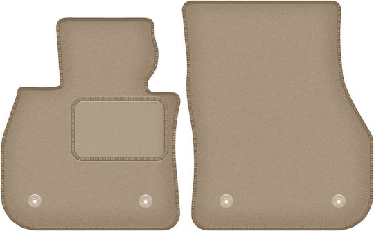 Front Car Mats Mini Countryman Iii Crossover 2023 Beige