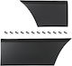 Opel Movano B 2010 L2 Version Side Molding In Front Rear Wheel Without Hole Left + Side Molding Behind Rear Wheel Without Hole Left 2 Pcs Set