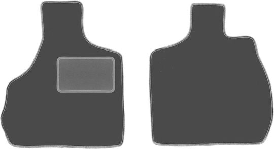 Front Car Mats Chrysler Voyager Iv 7 Seats 2000-2008 Graphite