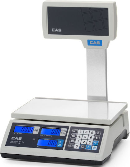CAS Cântar Electronic Comercial Cu Capacitate De Cântărire 15kg