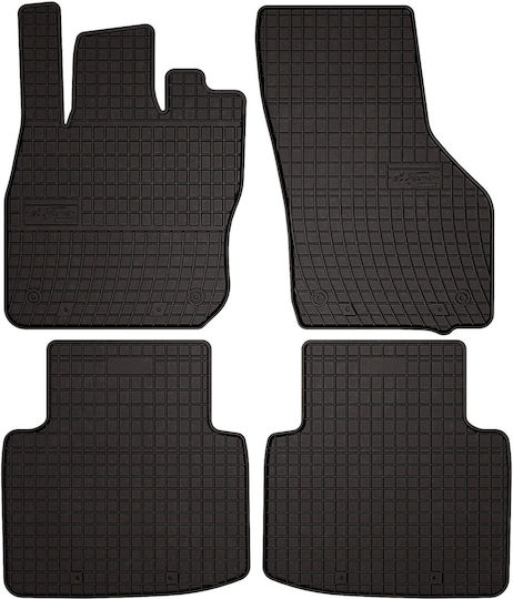 Rubber Car Mats Volkswagen Passat B9 Soft Hybrid Mhev 2023 Black Fitted