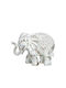 Ornament Din Polirosină Alb 31x14x23cm
