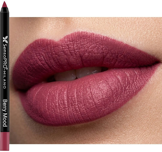 Sensopro Milano Waterproof Lip Pencil Berry Mood