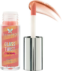Glass Twist Cream Lip Gloss Sensopro Milano Peach Gold Glass Twist Cream Lip Gloss Sensopro Milano Peach Gold