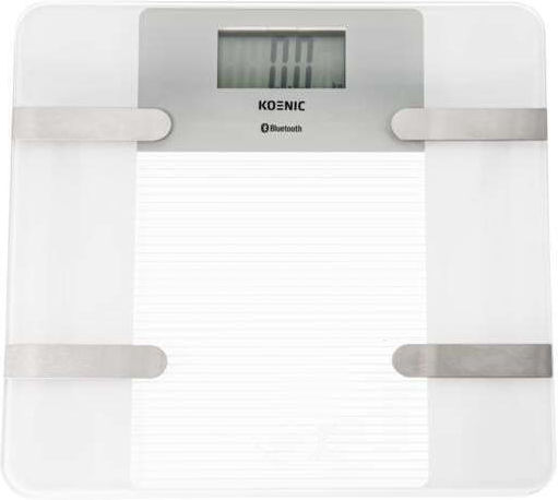 Koenic Smart Ζυγαριά 150kg με Bluetooth Λευκή