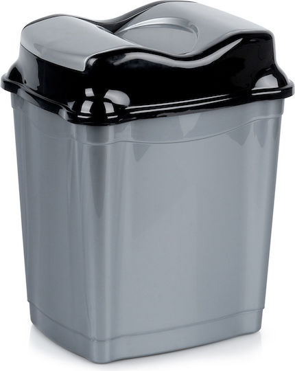 Orion Plastic Bathroom Bin 9l Gray